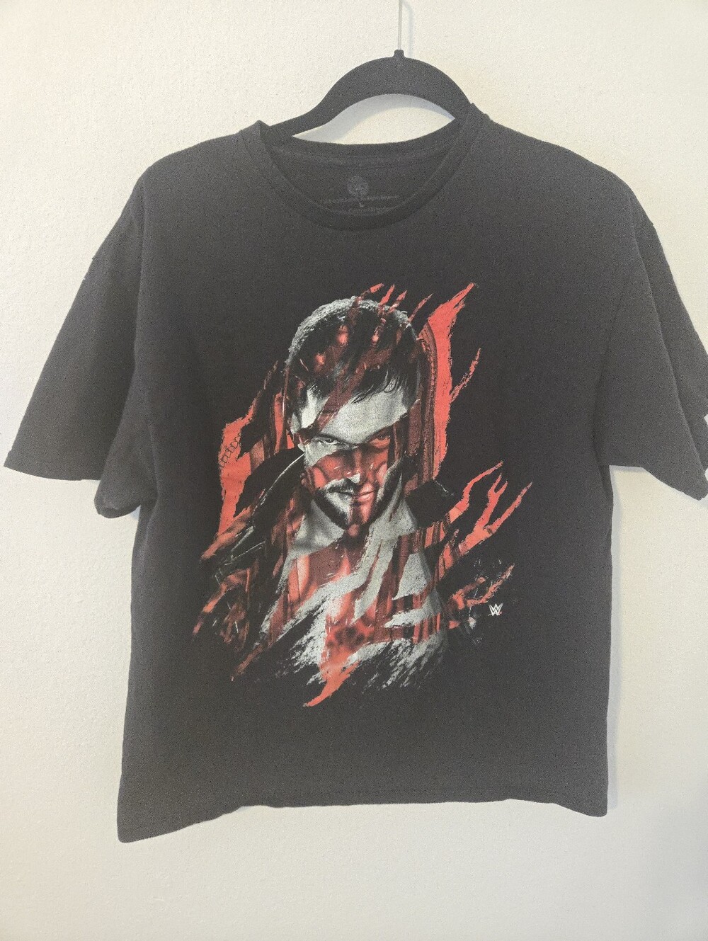 Finn Balor WWE Wrestling Big Face Demon T Shirt Mens Large